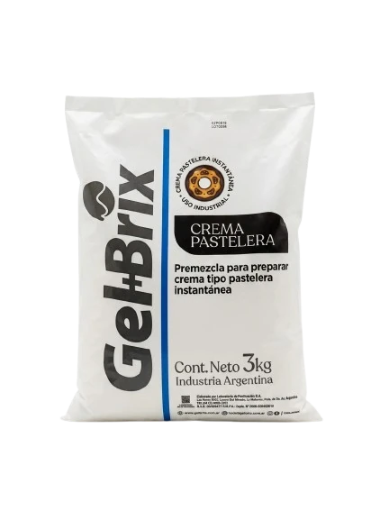 Crema Pastelera Gelbrix 3kg