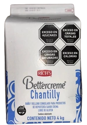 Rich's Bettercreme Chantilly 4kg